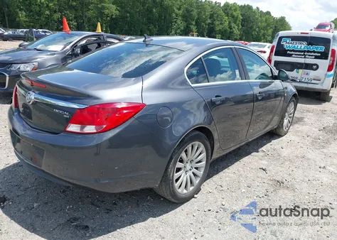 2011 Buick Regal Cxl Oshawa from USA, damaged, VIN 2G4GN5EC8B9180817